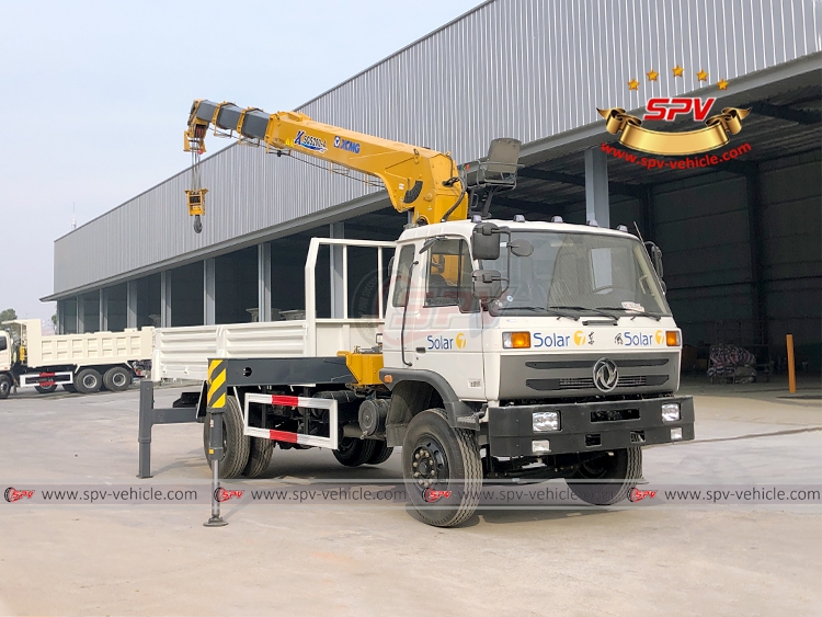 8 Tons Telescopic Crane Truck Dongfeng - W3 8 Tons Telescopic Crane Truck Dongfeng - W3